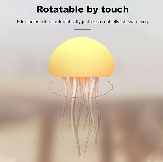 “Glowing Jellyfish Night Lamp – Colorful LED Mood Light”