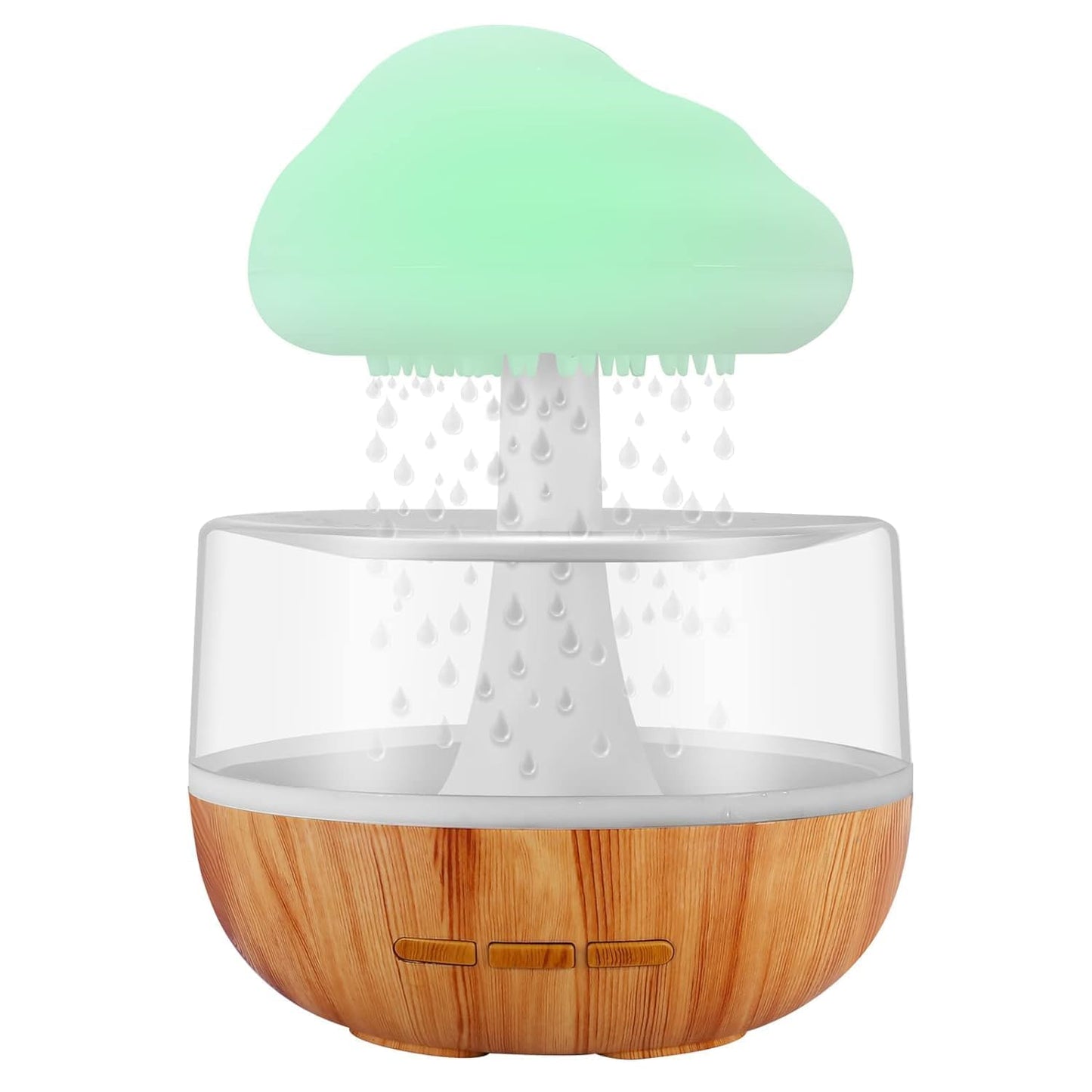 "Rain Cloud Humidifier with LED Night Light & Aromatherapy Diffuser" 🌧✨