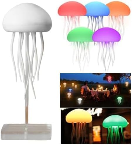 “Glowing Jellyfish Night Lamp – Colorful LED Mood Light”