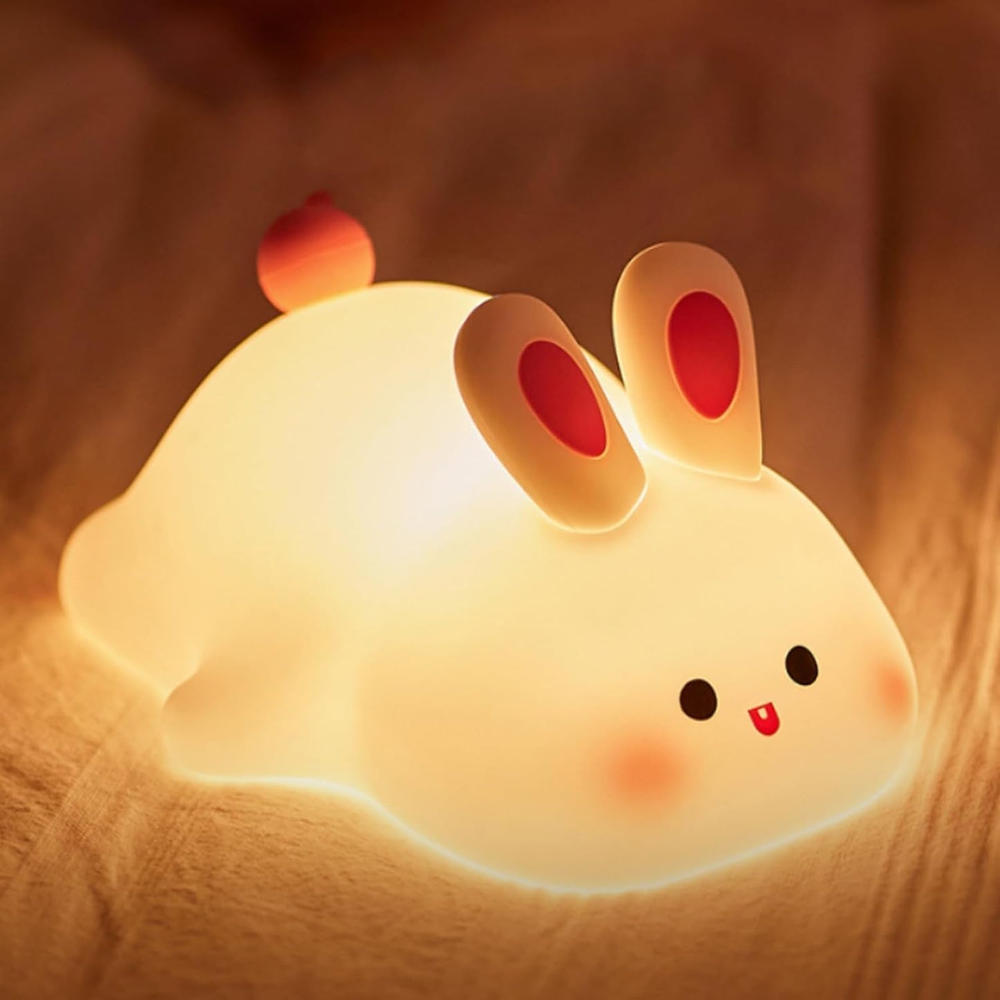 "Dreamy Bunny Night Light – Soft Glow for Sweet Sleep"✨🐰