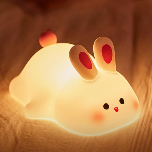 "Dreamy Bunny Night Light – Soft Glow for Sweet Sleep"✨🐰