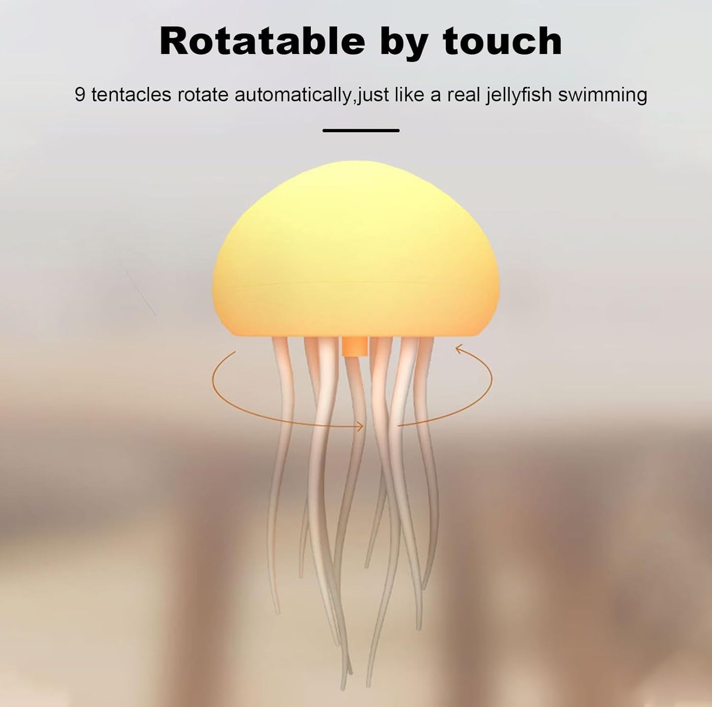 “Glowing Jellyfish Night Lamp – Colorful LED Mood Light”