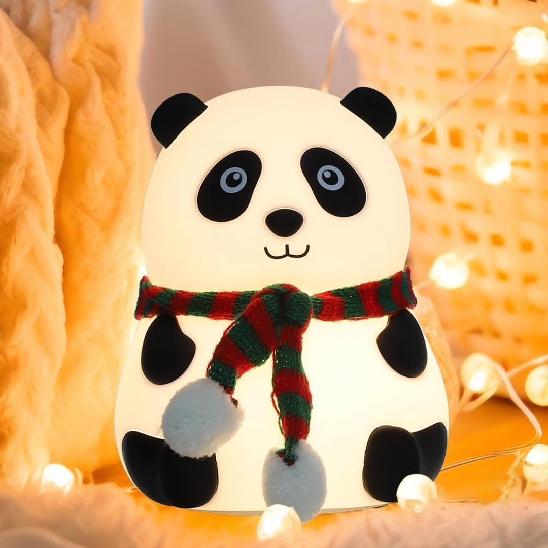 🐼 "Cartoon Panda Night Lamp - Kids & Home Decor"